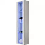 Vitrin Fly 41+Üveg fehér +LED