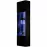 Vitrin Fly 42+Üveg fekete +LED