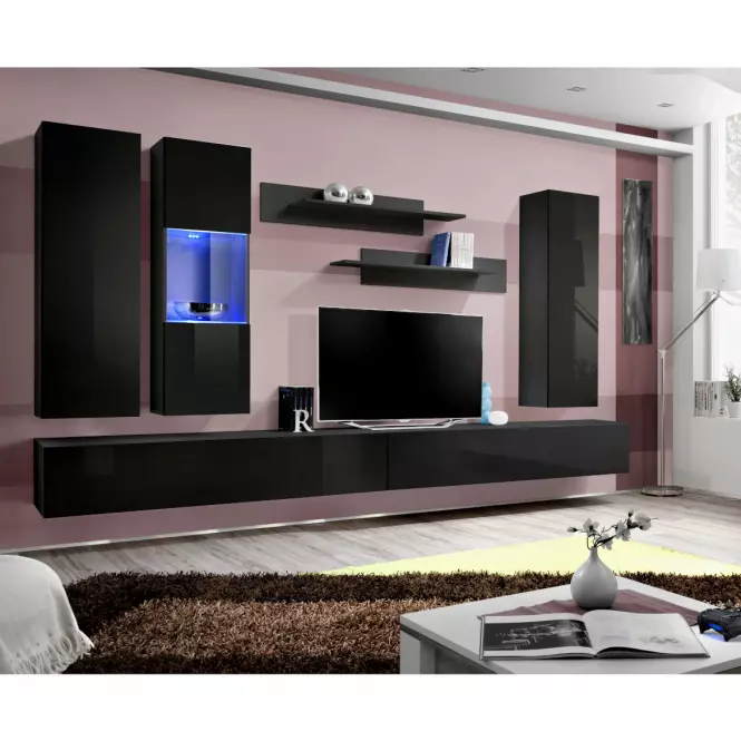 Vitrin Fly 22+üveg fekete
