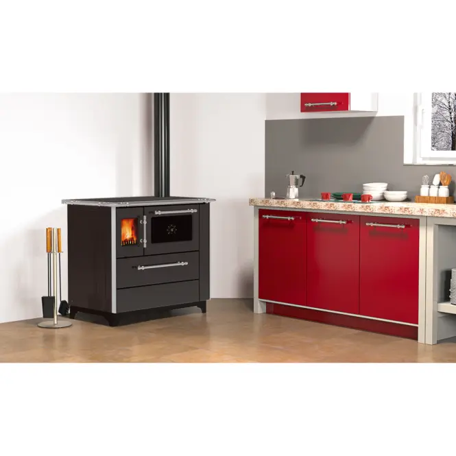 Tűzhely Donna antracit 90 8,1 kW balos,5