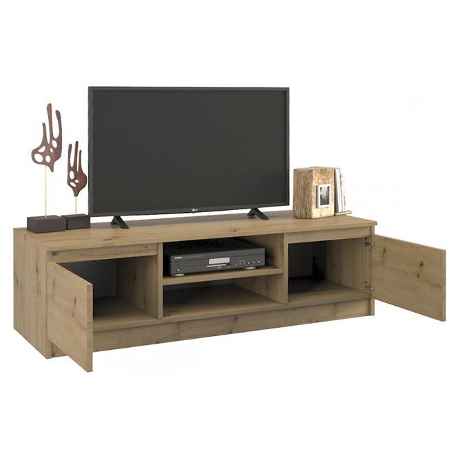 Szekrény RTV 120 tölgy Artisan