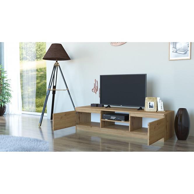 Szekrény RTV 140 tölgy Artisan,4