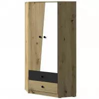 Sarokszekrény Nero 02  87 – Fekete szőnyeg