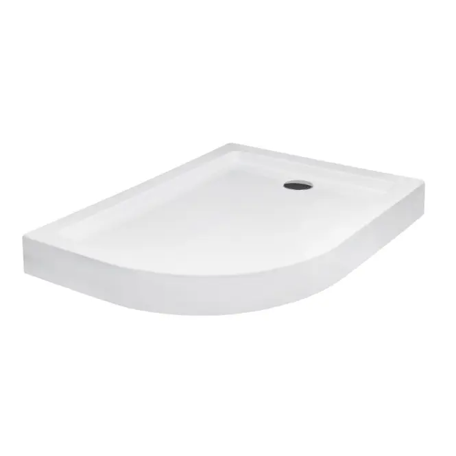 Zuhanytálca Saturn sarok 120/90/4/16 Jobb,2