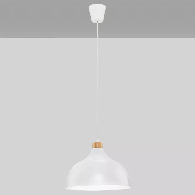 Lampa Cap 2070 Wood Feher Lw1