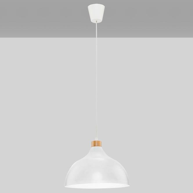 Lampa Cap 2070 Wood Feher Lw1
