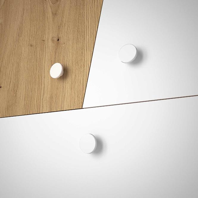 Polc Nero 04 80 - Fehér mat,3