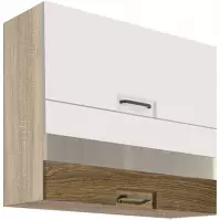Konyhaszekrény Favorit 41g Sonoma/White+Ribbeck