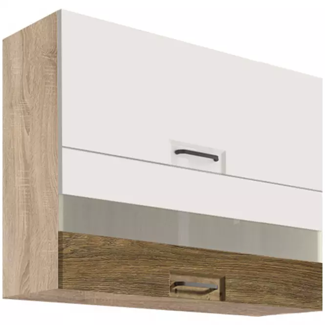 Konyhaszekrény Favorit 42g Sonoma/White+Ribbeck