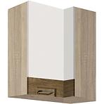 Konyhaszekrény Favorit 44g Lewa Sonoma/White+Ribbeck