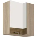 Konyhaszekrény Favorit 45g Prawa Sonoma/White+Ribbeck