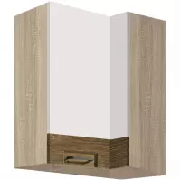 Konyhaszekrény Favorit 45g Prawa Sonoma/White+Ribbeck