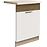 Konyhaszekrény Favorit Zm60 Sonoma/White+Ribbeck