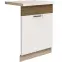 Konyhaszekrény Favorit Zm60 Sonoma/White+Ribbeck