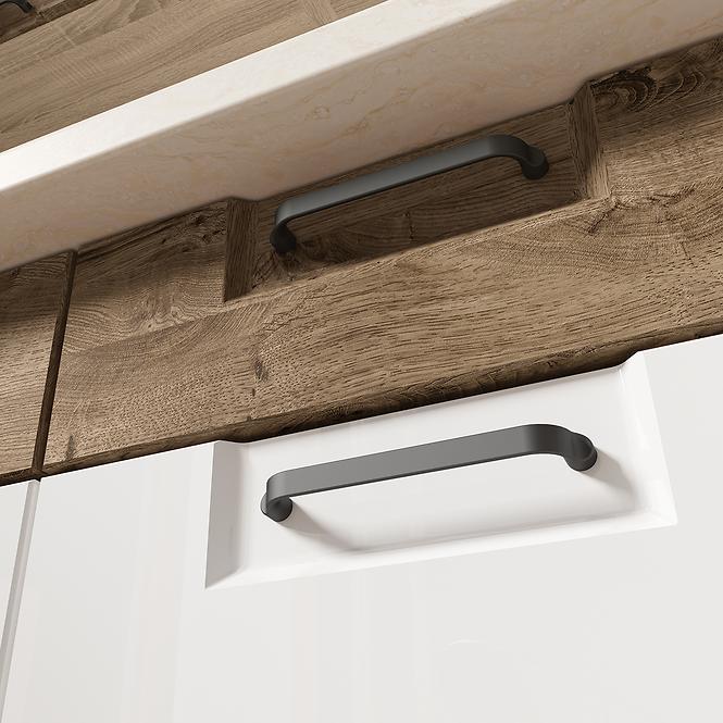 Konyhaszekrény Favorit Zm60 Sonoma/White+Ribbeck