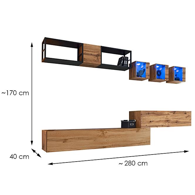 Nappali bútor Switch Met III wotan