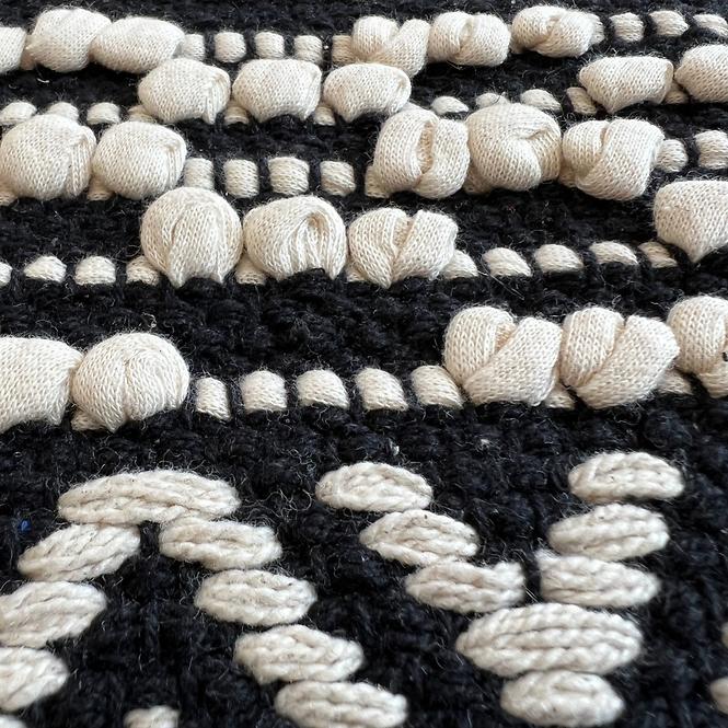 Szőnyeg Bawełniany Cherokee 0,8/1,5 CC-304 fekete