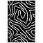 Szőnyeg Shaggy BlackCurves 1,6/2,3 PSR-13557 fekete