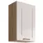 Konyhaszekrény Smart  31g Sonoma/fehér Mat
