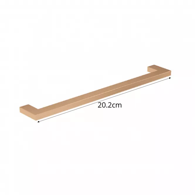 Kétpontos fogantyú 320x330 fém arany