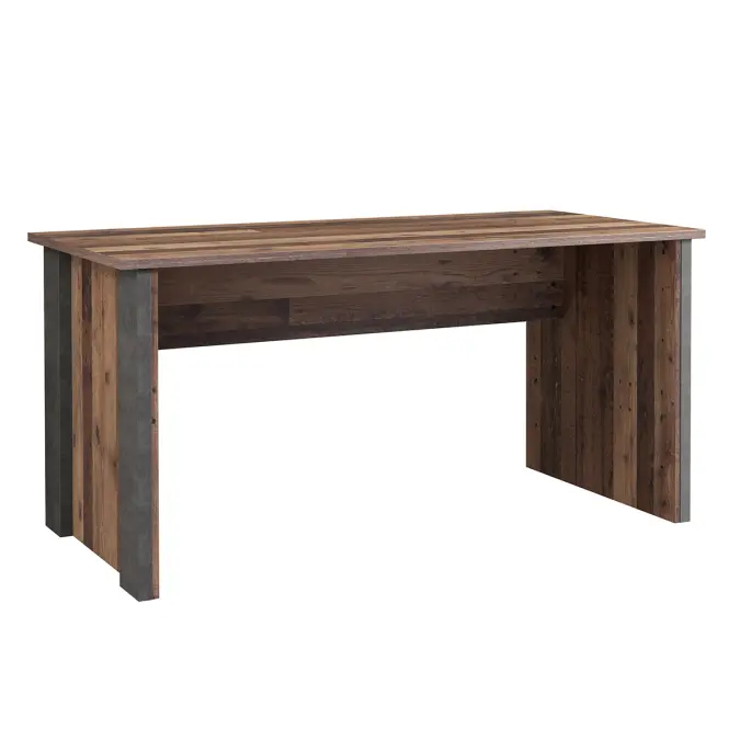 Íróasztal Symmach 153 Old-Wood Vinteage/konkrét