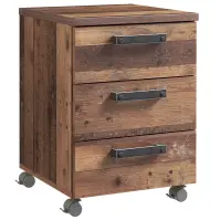 Szekrény kerekeken Symmach Old-Wood Vinteage/konkrét
