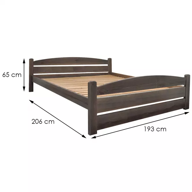 Ágy  T Torsten Grafit 180/200,3