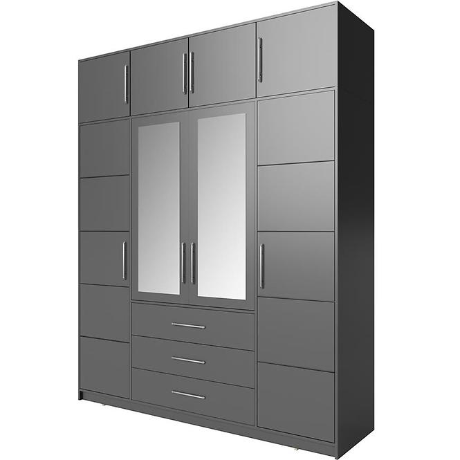 Szekrény fali Bali D4 grafit,3
