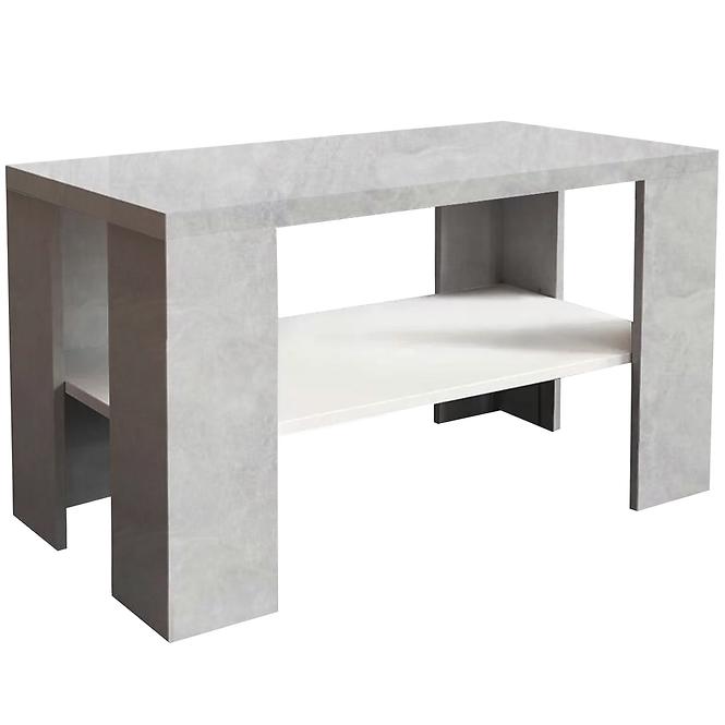 Asztal Olga Konkrét/fehér