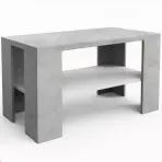 Asztal Olga Konkrét/fehér