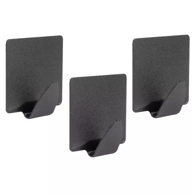 Akasztó 3 db Black,3