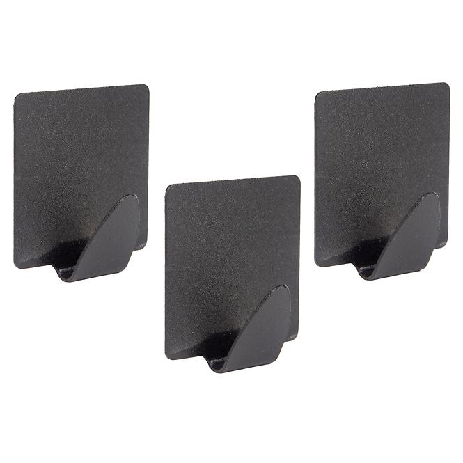 Akasztó 3 db Black,3
