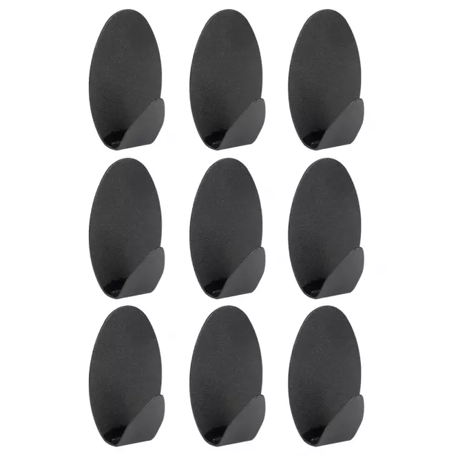 Akasztó 9 db Black