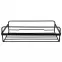 Polc 1p Loft black,2