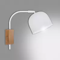 Lámpa Rupi Fehér E27 K1