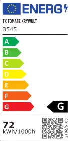 Lámpa 3545 LED 72W 4000K LW1