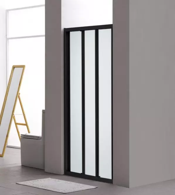 Zuhanyajtó 90 HX152 BLACK,3