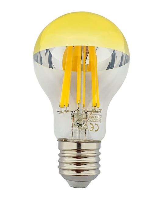Izzó FL LED A60 12W E27 4200K Half Amber