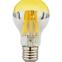 Izzó FL LED A60 12W E27 4200K Half Amber,2