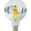 Izzó FL LED G125 12W E27 4200K Half Silver,2