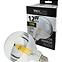 Izzó FL LED G125 12W E27 4200K Half Silver,3