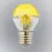 Izzó FL LED P45 5W E27 4200K Half Amber