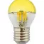 Izzó FL LED P45 5W E27 4200K Half Amber,2