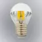 Izzó FL LED P45 5W E27 4200K Half Silver