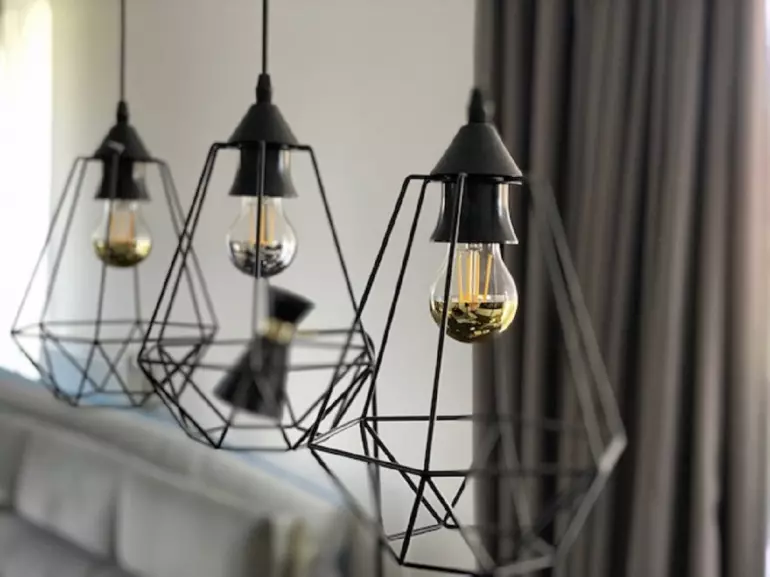 Izzó FL LED A60 8W E27 4200K Half Amber