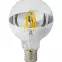 Izzó FL LED G95 8W E27 4200K Half Silver,2