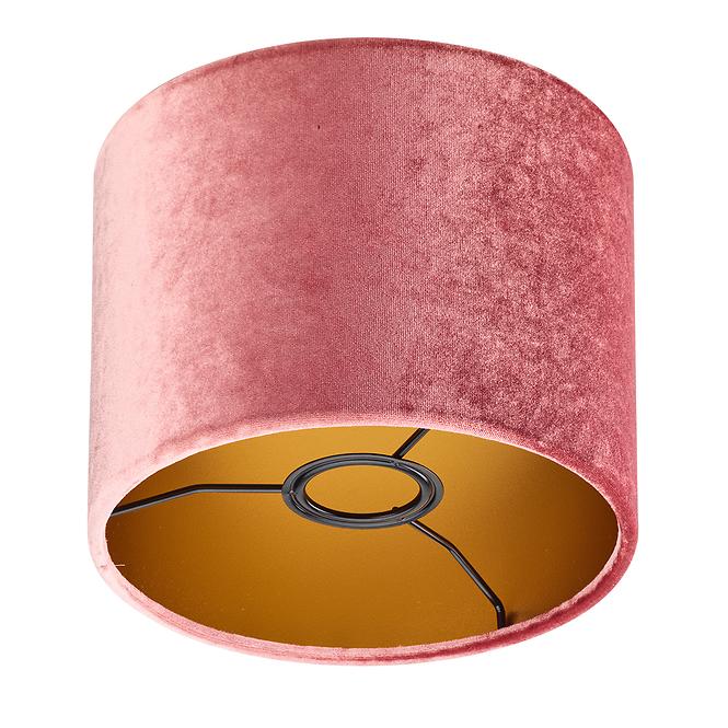 Velúr lámpaernyő 9504 Rózsaszín D20