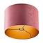 Velúr lámpaernyő 9302 Rózsaszín D38,2