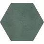 Csempe Burano Green Hex 11/12,5