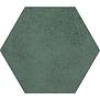 Csempe Burano Green Hex 11/12,5
